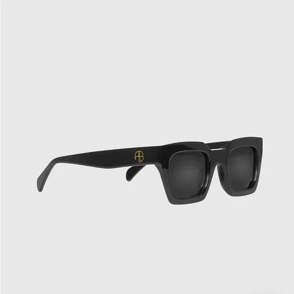 Anine Bing Indio Black Sunglasses - Picture 3 of 6